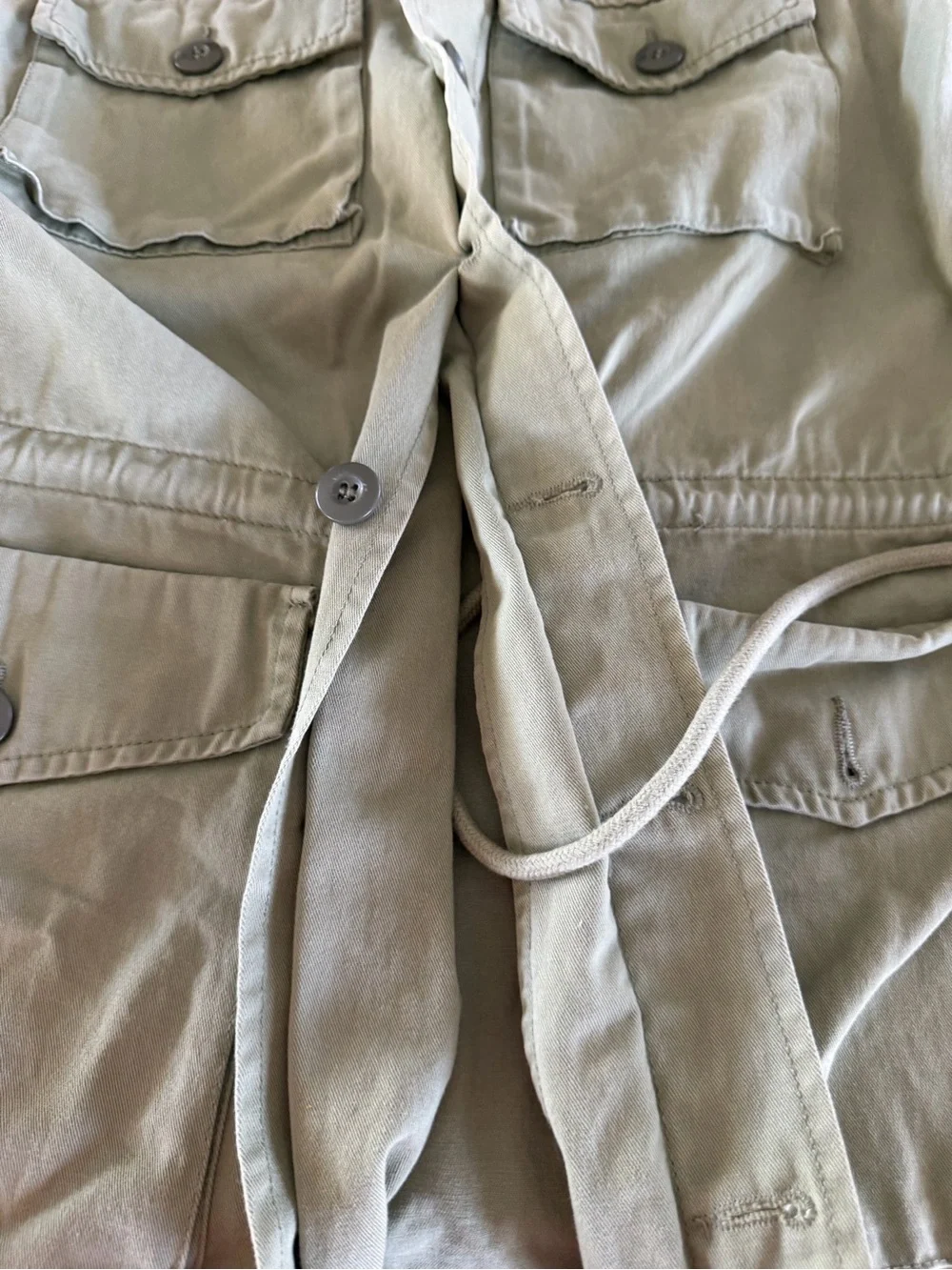 Pistola Southwestern Embroidered Military Utility Field Jacket Medium, aztec